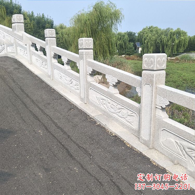 开封独特的大理石栏杆护栏雕塑,让公园更加精致