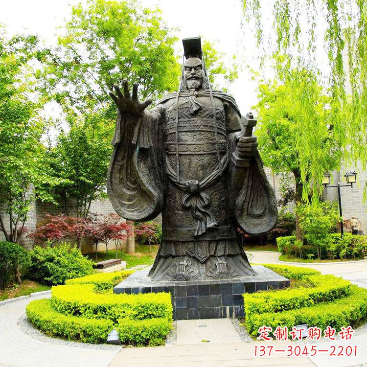 开封定制秦始皇古代帝王大型雕塑