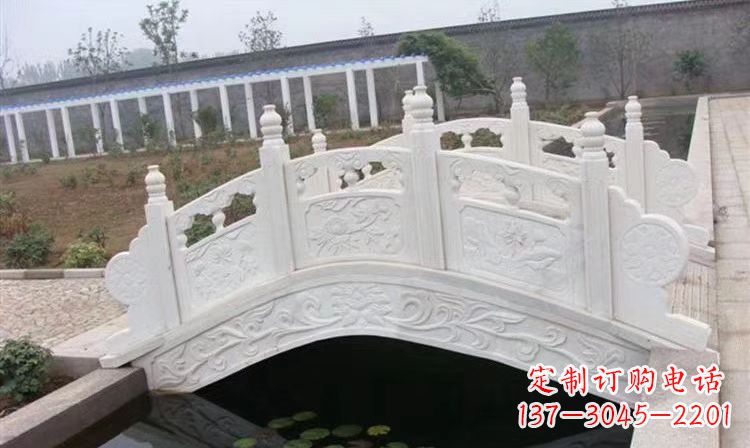 开封精美雕刻的拱桥石雕户外摆件,装点您的园林景观