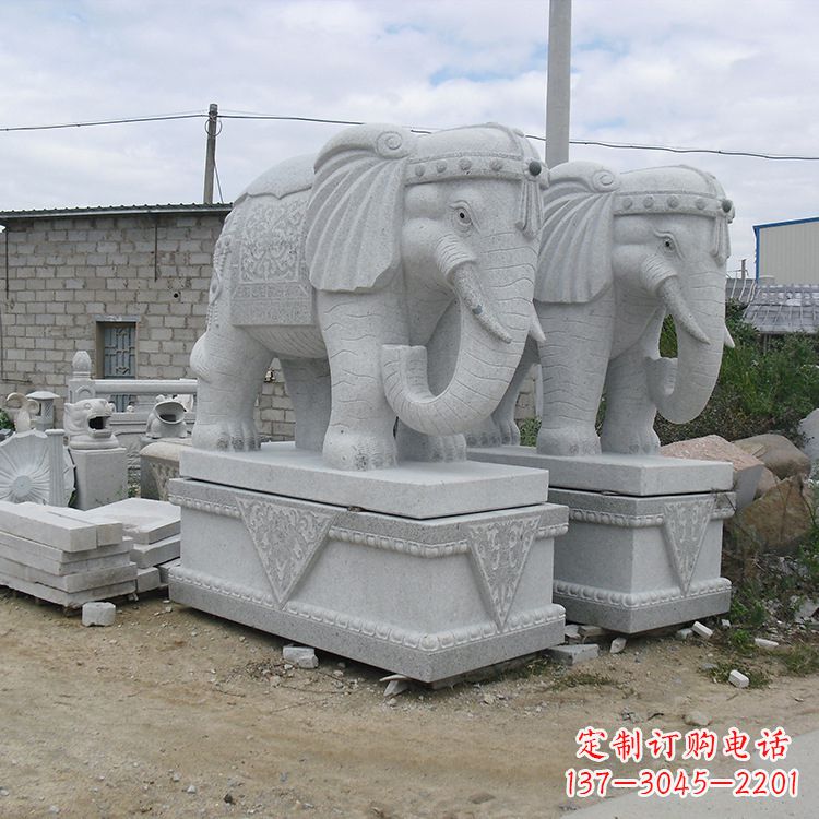 开封古代大象石雕
