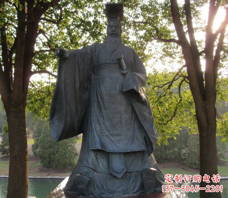 开封精美刘邦铜雕,历史悠久,每一块都是绝世精品!