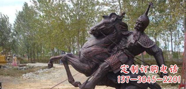 开封复古骑士马雕塑