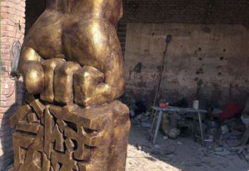 开封廉政象征铜雕塑