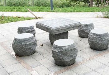 开封新题目“古典风格石桌凳雕塑”