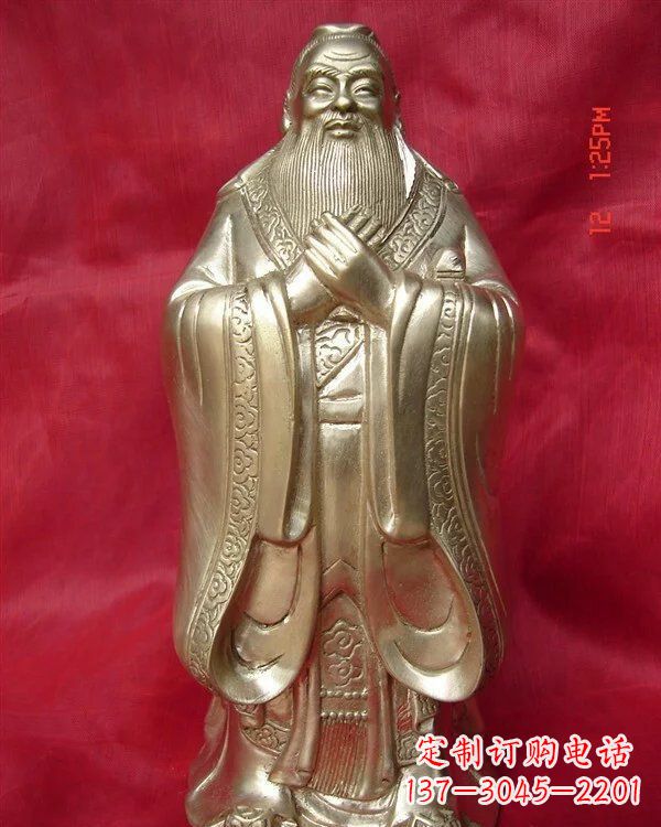 开封孔子雕塑:品质传承文明精神