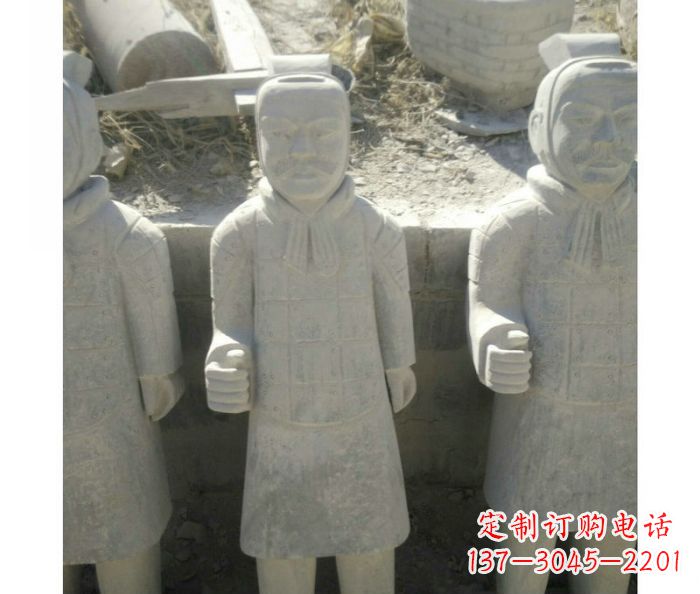 开封欣赏秦帝国历史,精美的兵马俑雕塑
