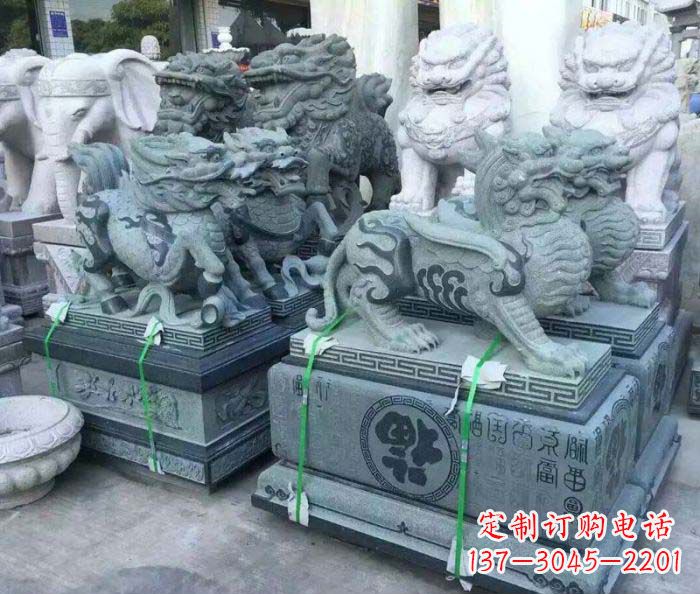 开封古典神秘貔貅雕塑