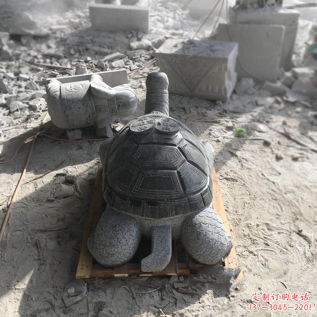 开封精致定制:古代石雕乌龟