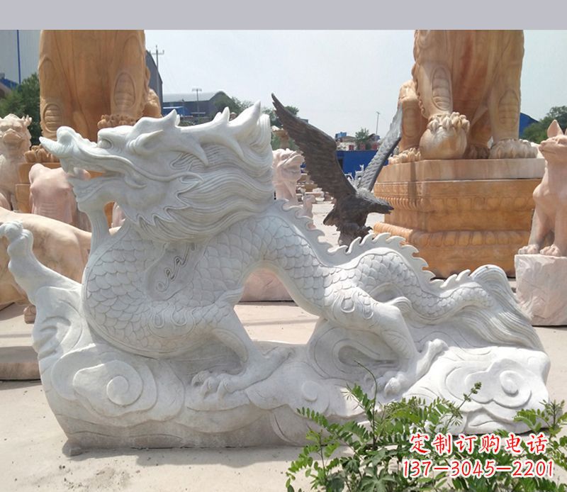 开封古代风格的动物石雕
