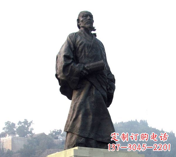 开封中领雕塑司马迁雕像,正宗传承古代文化