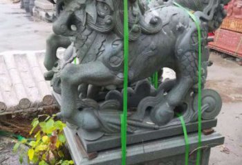开封麒麟之美——灵动古典古朴的古代神兽石雕