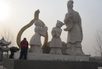 开封定制您的独一无二的孔融雕塑