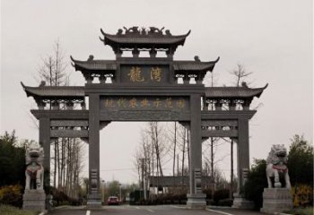 开封品质精湛的古石牌坊雕塑