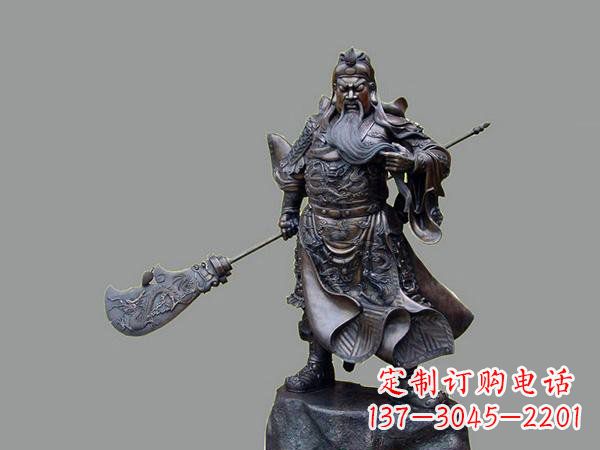 开封中领雕塑:创造新经典,精美铸就关羽雕塑