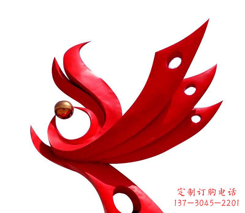 开封凤凰雕塑，装点你的社区