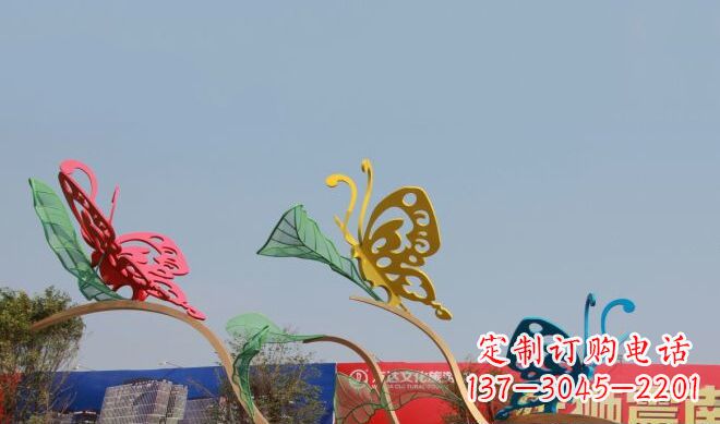 开封中领雕塑|不锈钢定制蝴蝶雕塑