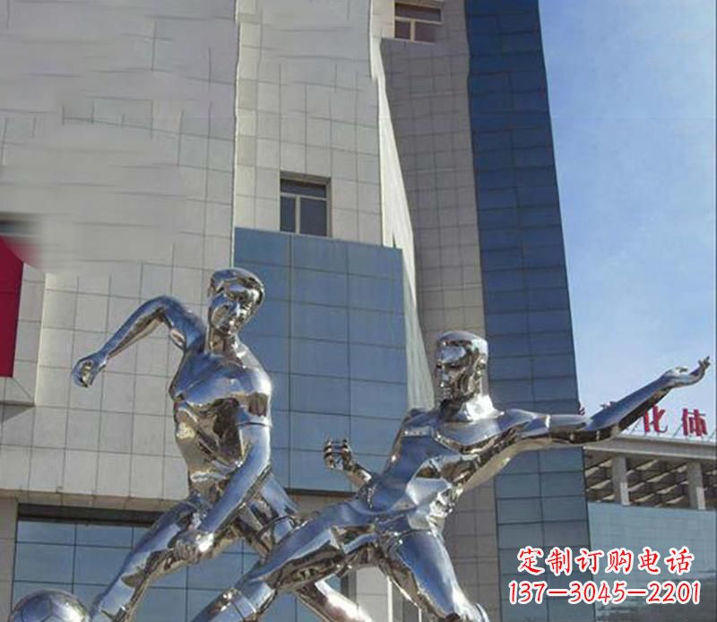 开封中领雕塑:专业的足球运动雕塑定制