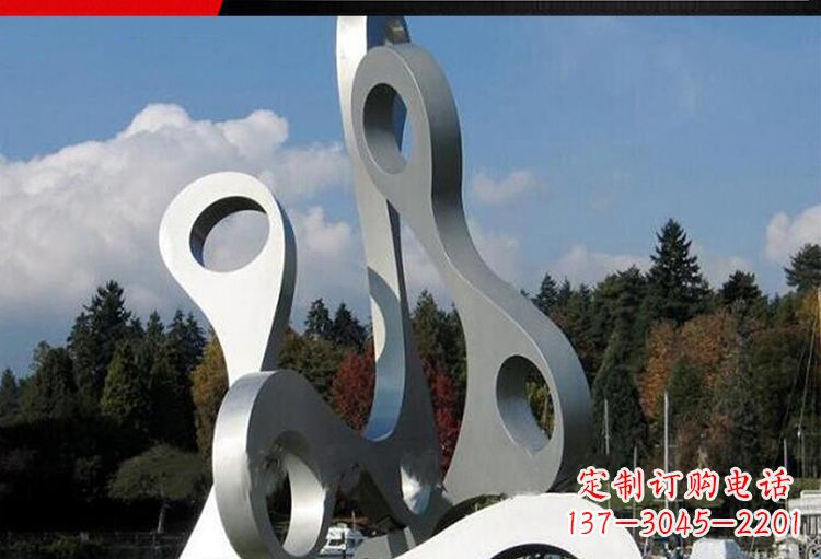 开封专业定制不锈钢字母景观雕塑