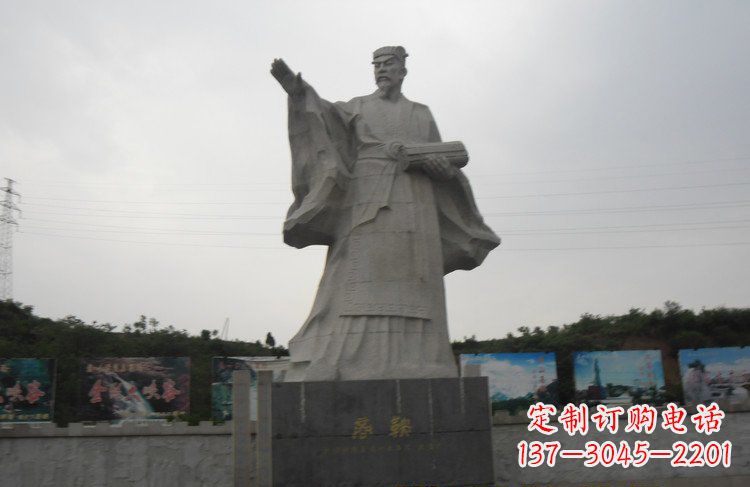 开封高级大理石商鞅雕塑,传承古老文化