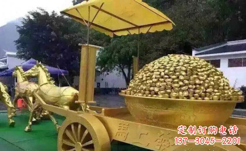 开封中领雕塑:精美的玻璃钢马雕塑
