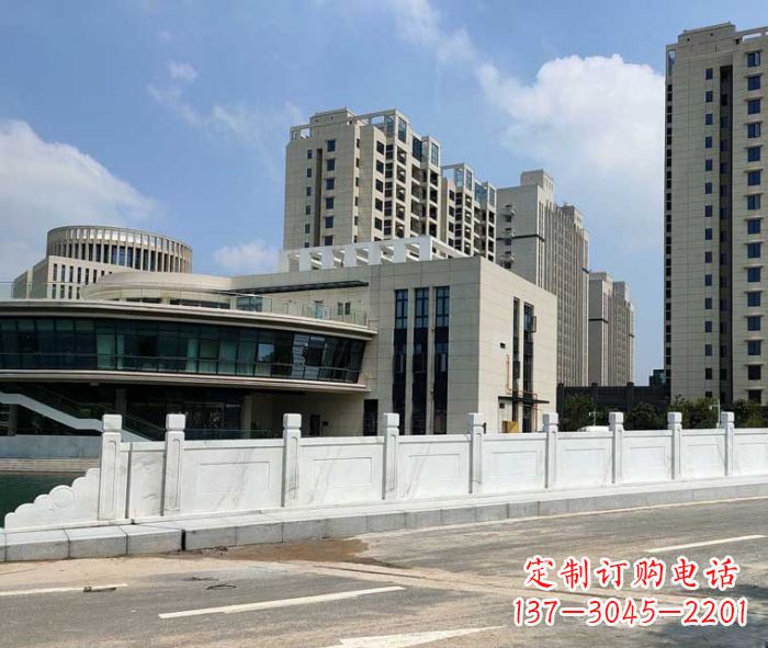 开封广场景观大理石栏板雕塑