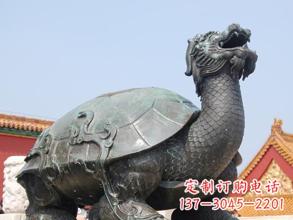 开封中领雕塑:广场用大型铜龙雕塑