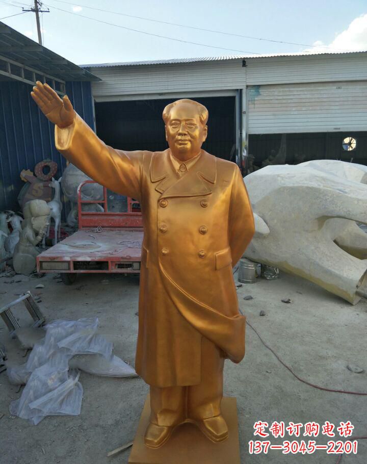 开封毛主席铜雕——定制精美大型雕塑