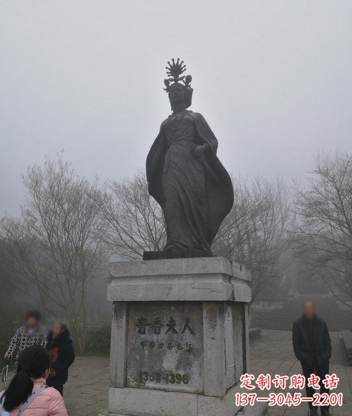 开封精美典雅的名人铜雕