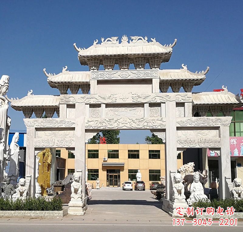 开封广场石雕牌坊