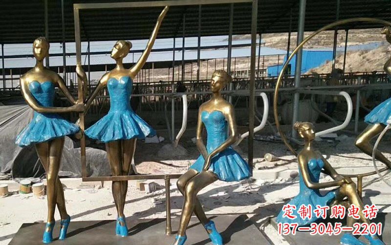 开封中领雕塑--美女芭蕾雕塑定制