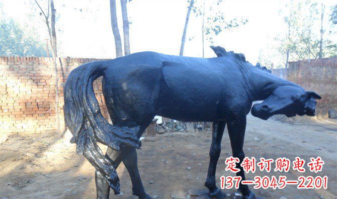 开封中领雕塑,马出奇制——铜马动物铜雕
