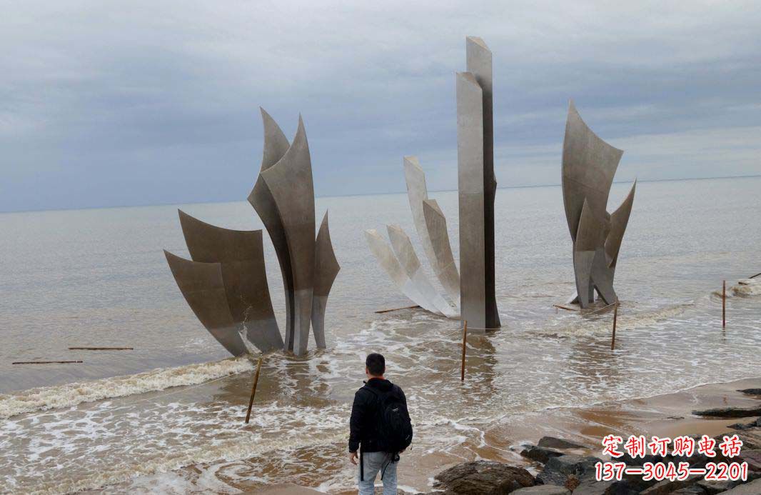 开封海洋船帆雕塑——送给宁静海滩的时刻