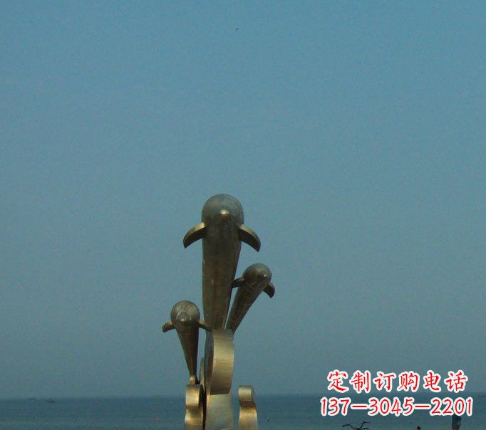 开封浪漫海豚艺术雕塑是中领雕塑为您量身定制的…