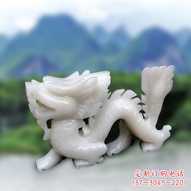 开封汉白玉龙雕塑饱含着中国传统文化的气息,是…