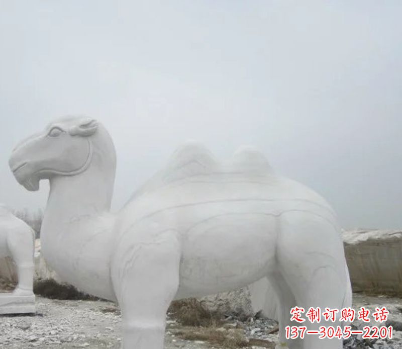 开封汉白玉骆驼石雕