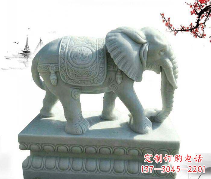 开封大象雕塑诠释华夏传统文化