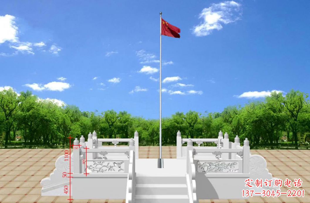 开封中领雕塑—汉白玉12