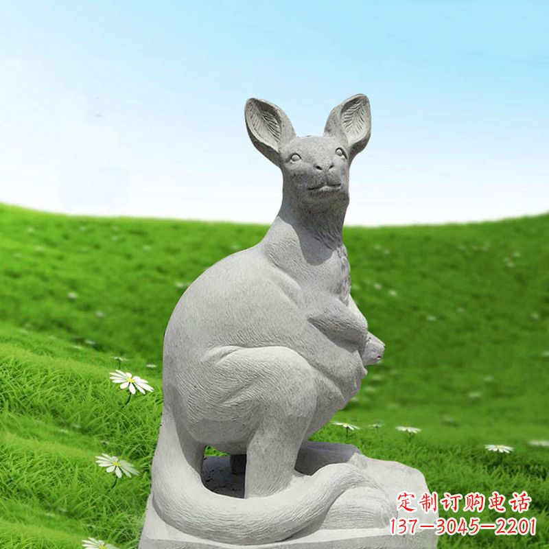 开封无论是室内装饰,还是庭园景观,袋鼠雕塑都…