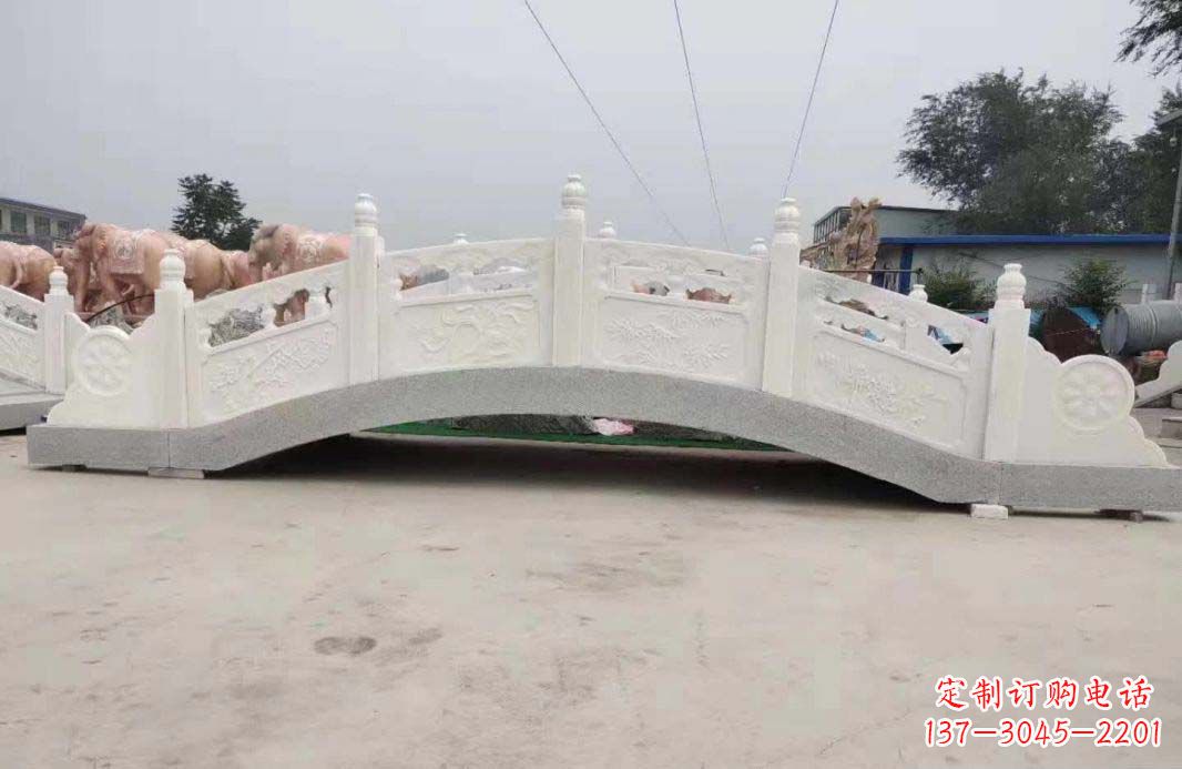 开封汉白玉石桥雕刻,高雅与和谐的完美结合