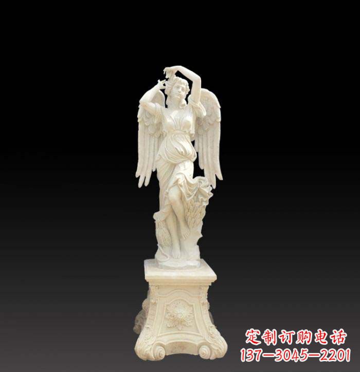 开封天使石雕摆件,为您提供典雅之美