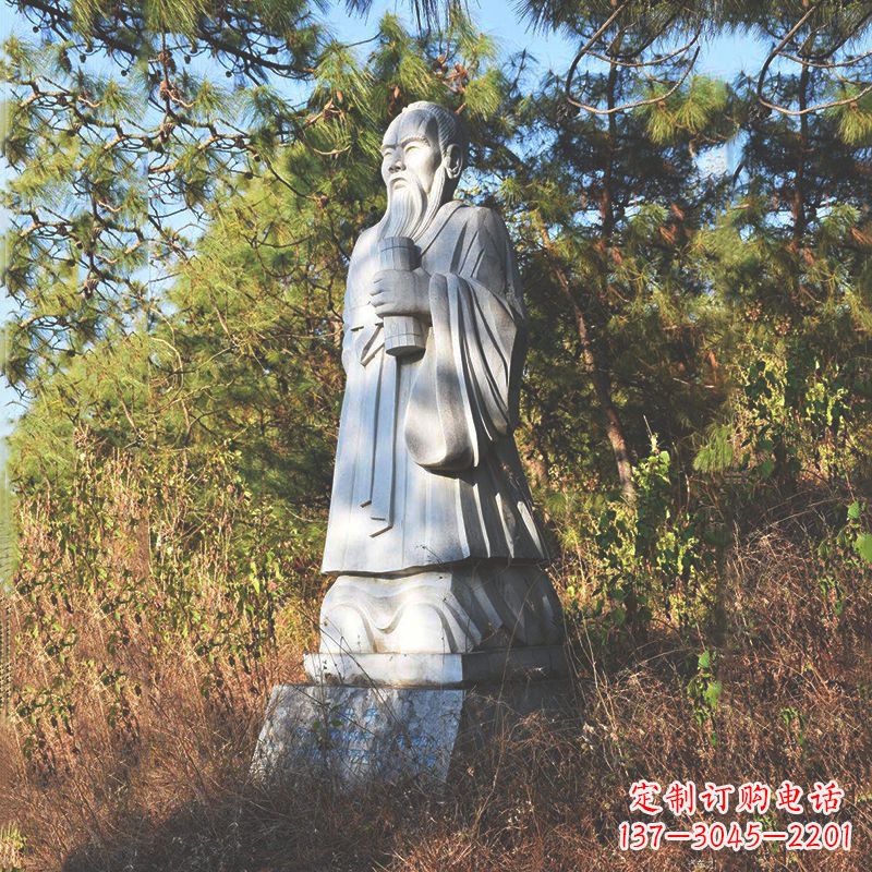 开封传承中国传统文化,让古代名人雕像永驻心中