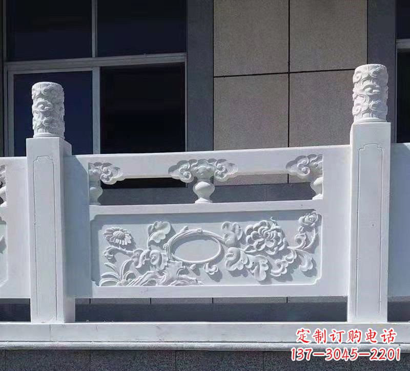 开封汉白玉走廊栏板雕塑
