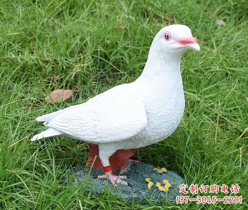 开封全球纪念和平鸽雕塑