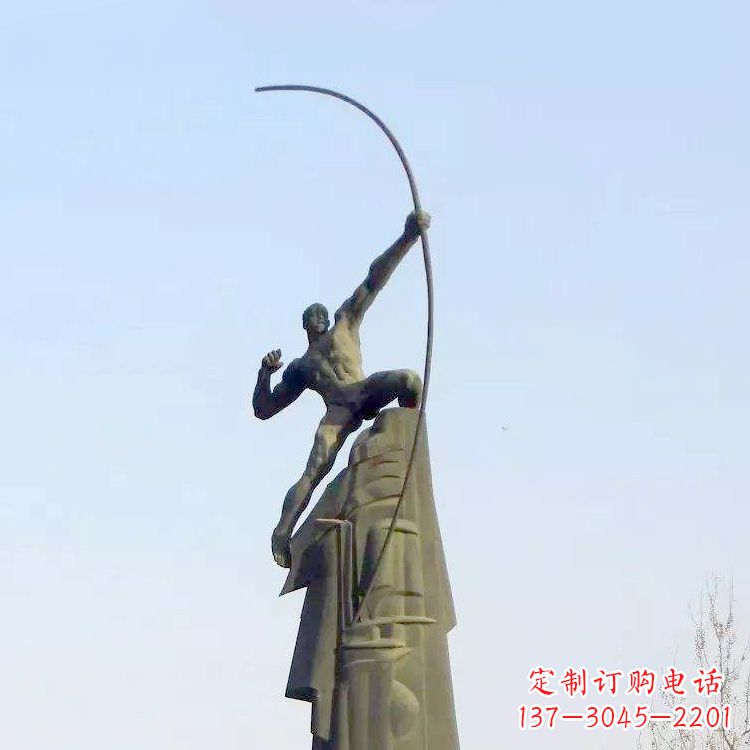 开封精美雕塑,品质保证——后羿雕塑