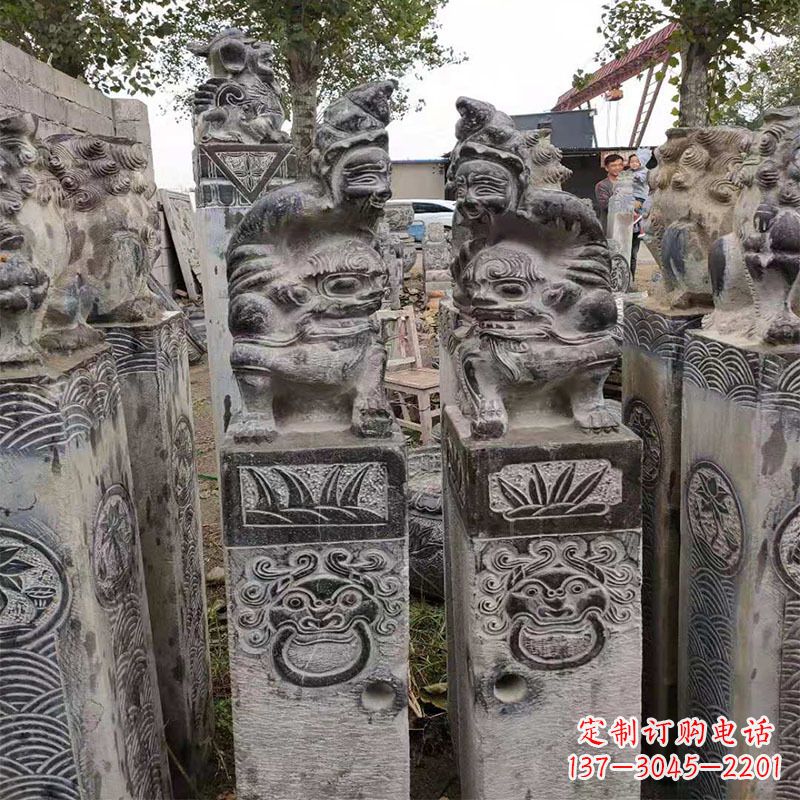 开封中领雕塑——历久弥新的拴马桩雕塑