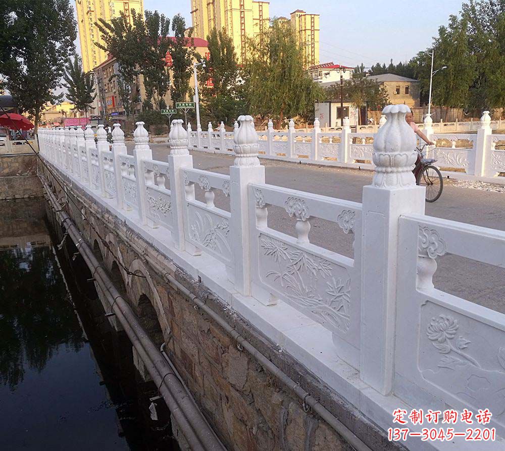 开封精美大气的城市栏板石雕