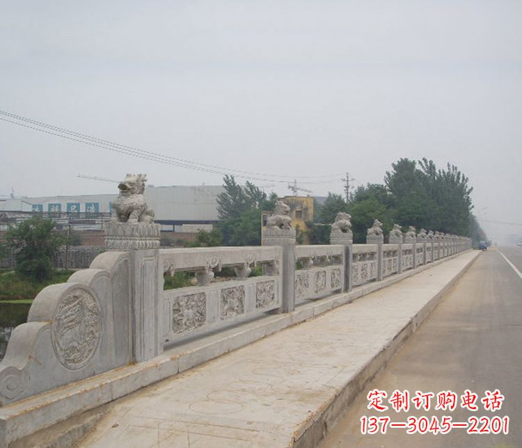 开封专业的护城河大理石栏板石雕