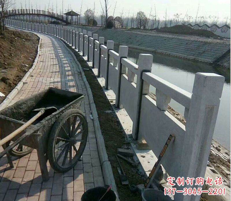 开封精美大理石栏杆石雕