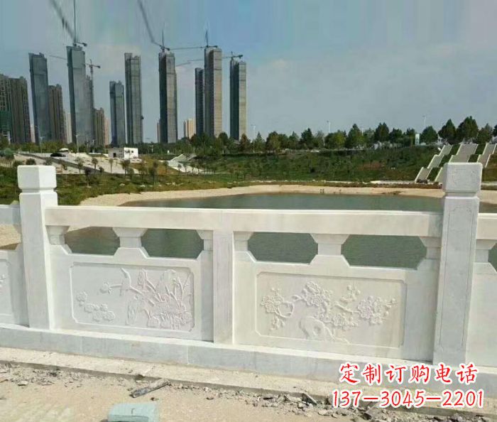 开封护城河建筑石雕栏板,精美绝伦