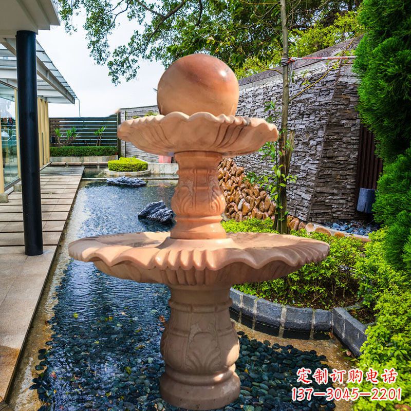 开封花岗岩石雕风水球图片